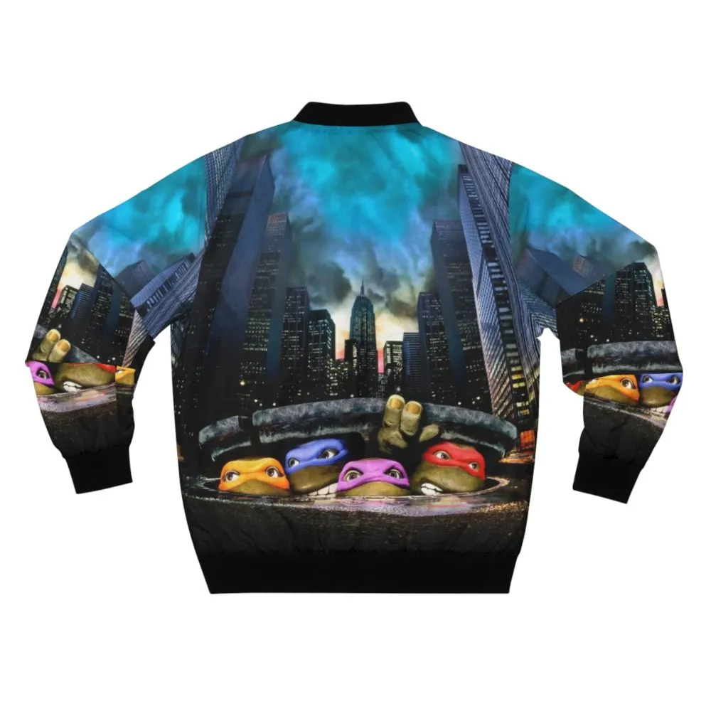 1990 Ninja Turtles Sewer Bomber Jacket