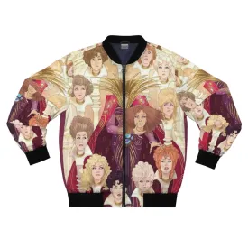 80s Inspired Bomber Jacket for Women