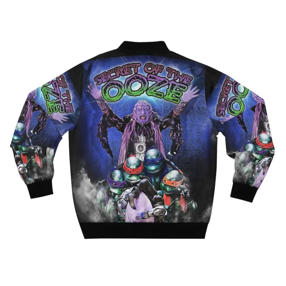 90s Ninja Turtles Bomber Jacket: The Secret of the Ooze Mashup
