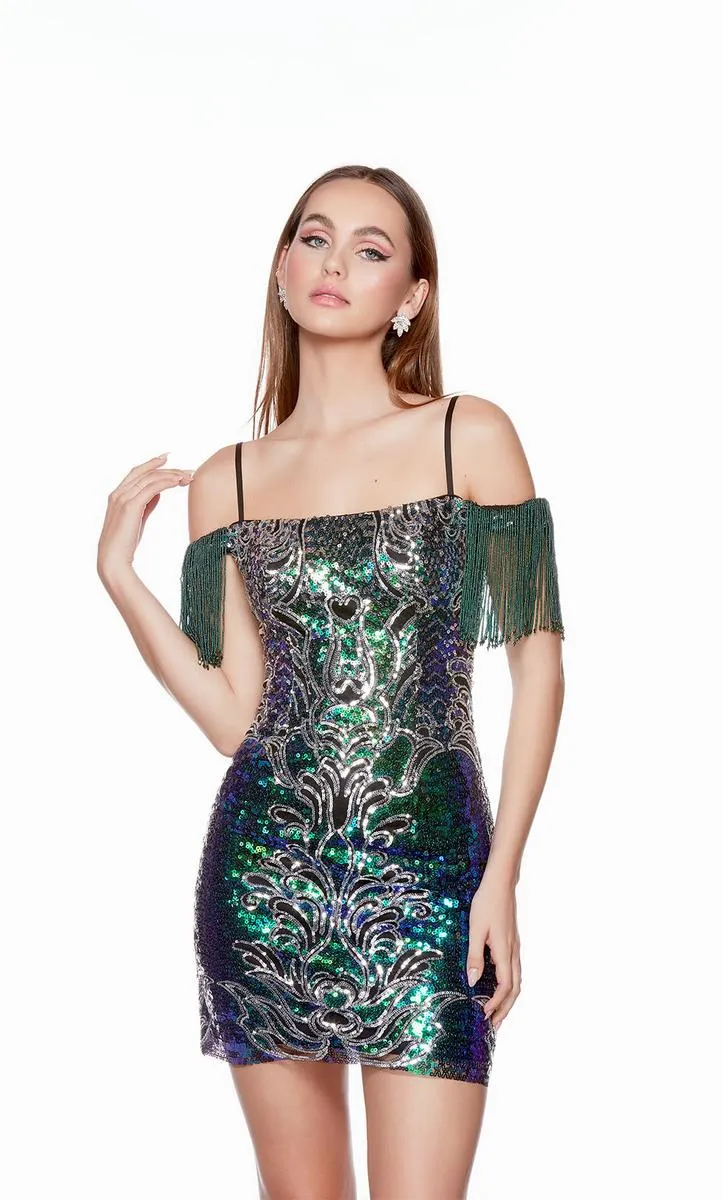 Alyce Paris Homecoming Dress 4636