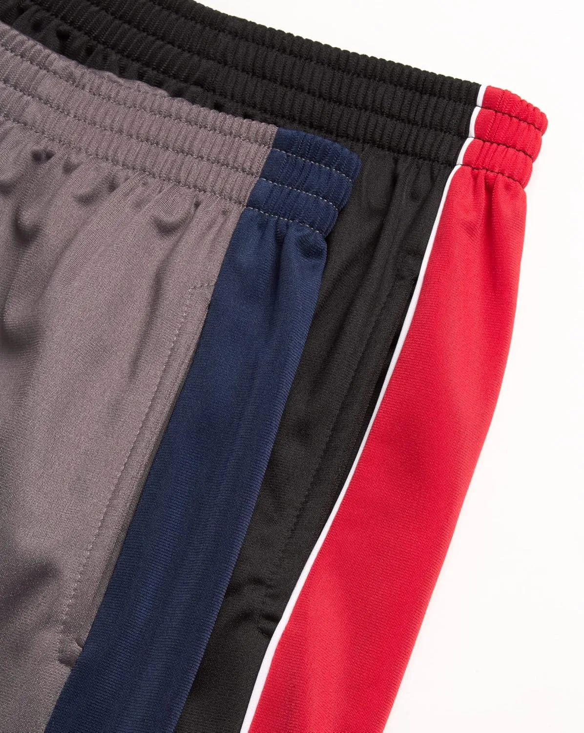 Boys Sweatpants - 4 Pack Tricot Athletic Kids Joggers Clothes for Boys Jogger Pants with Pockets (Size: 4-18)