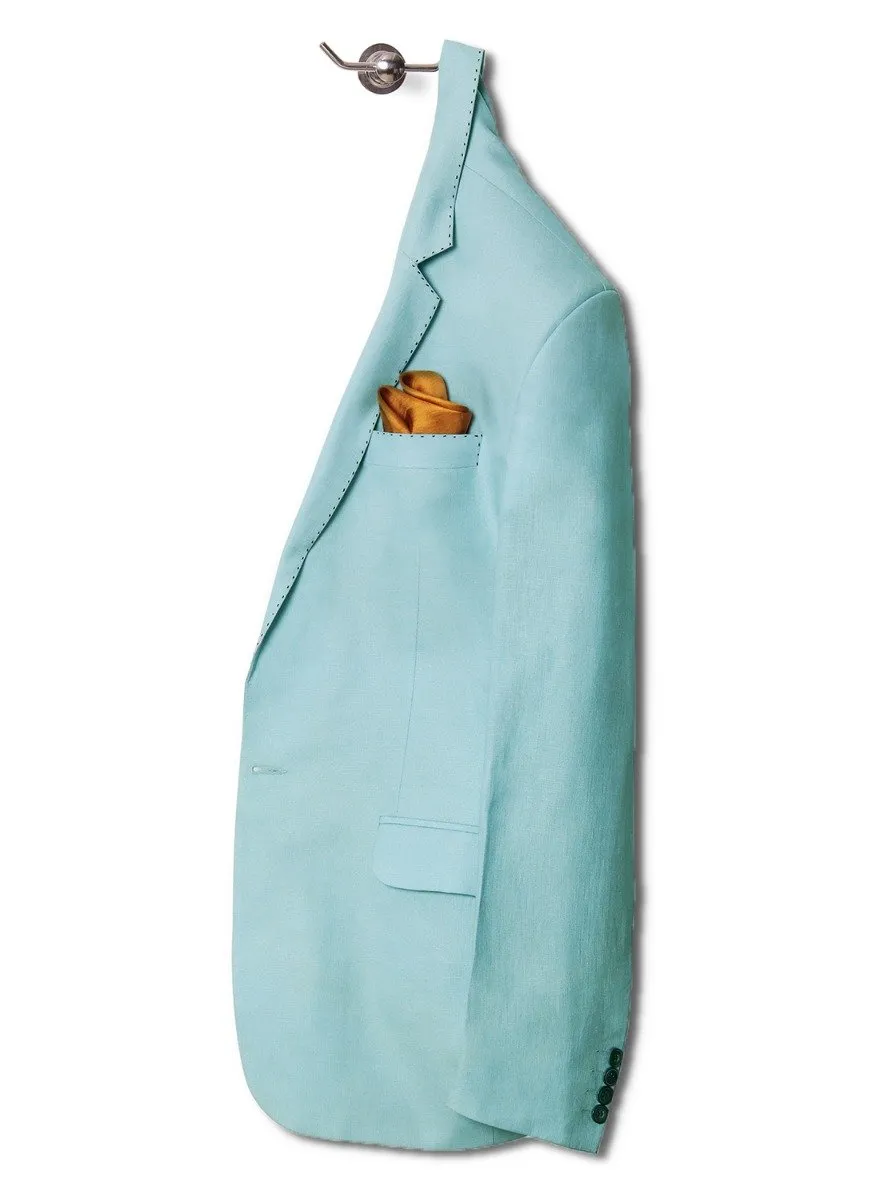 Chokore Caramel Colour Pure Silk Pocket Square, from the Solids Line
