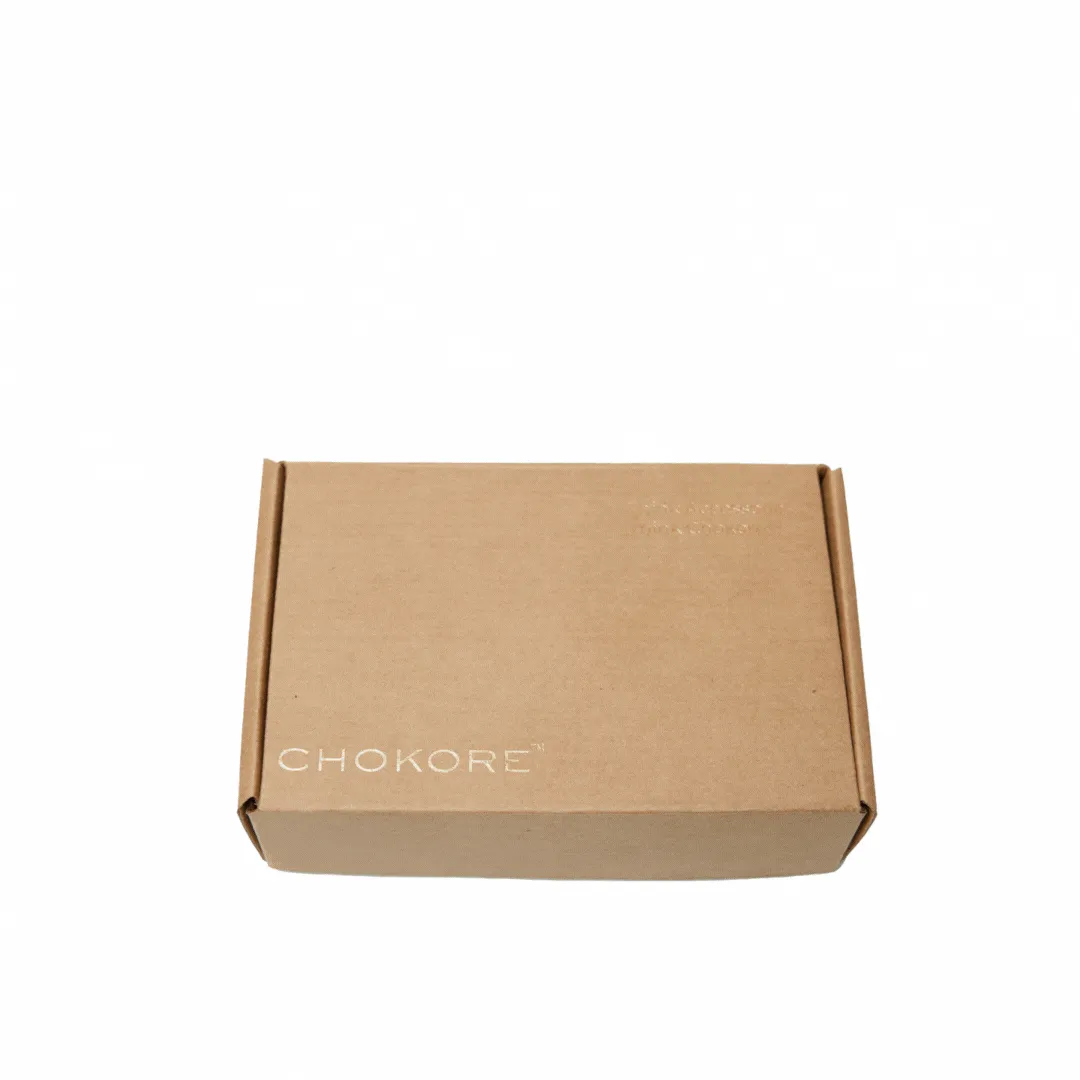 Chokore Purple & Grey Silk Pocket Square from the Plaids line