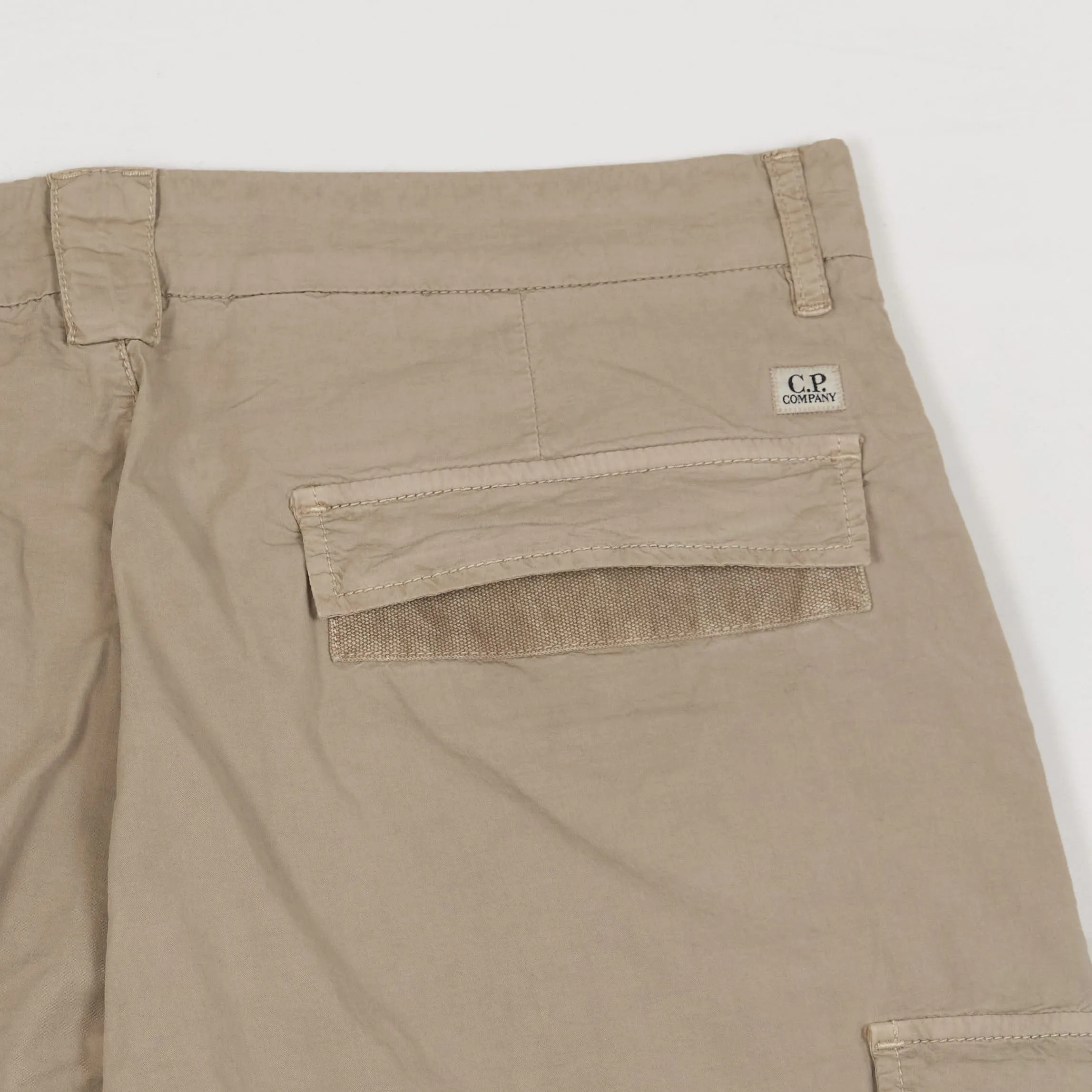C.P. Company  Comfort Twill Stretch Loose Fitted Cargo Pant