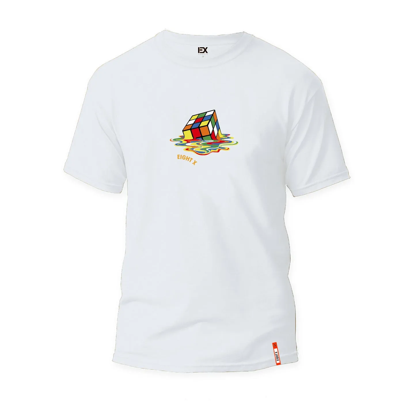 Cubed Graphic T-Shirt - White