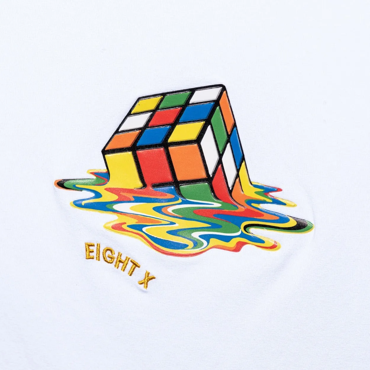 Cubed Graphic T-Shirt - White