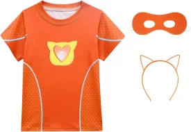 Cute Short Sleeve Shirt Daily Playwear, 3-8Y