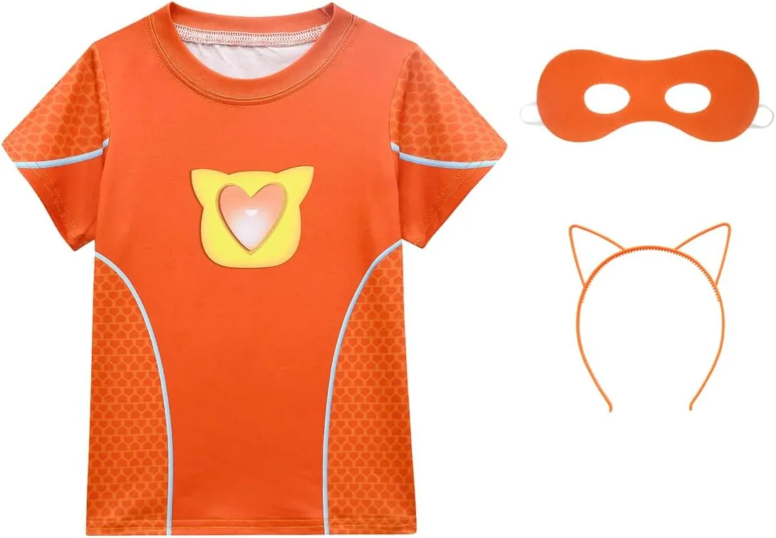 Cute Short Sleeve Shirt Daily Playwear, 3-8Y