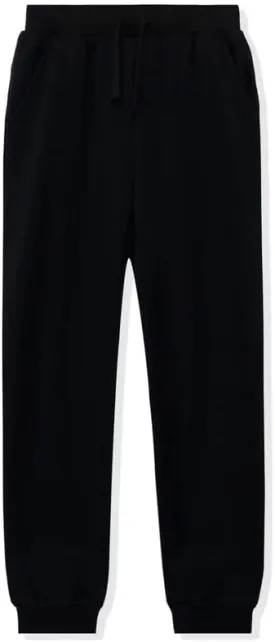 DOTDOG Kids Unisex Soft Brushed Fleece Pull-on Jogger Sweatpants Basic Casual Pants for Boys or Girls (3-12 Years)
