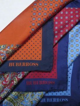 Emblem 100% Hand Stitched Pure Silk Pocket Square