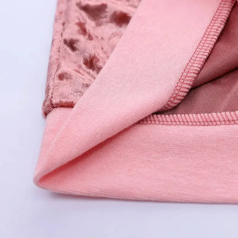 Fashion Kids Clothes Girl Outfit Set Gold Velvet Long Sleeve Tops Pants 2 PCS Spring & Fall Children Clothing 1-4 Years