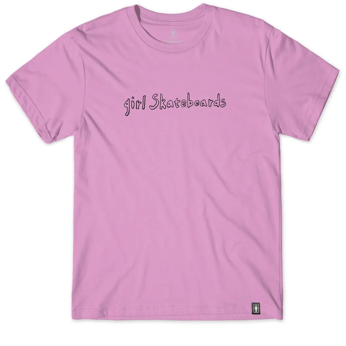 Girl Hand Script T-Shirt - Lavender