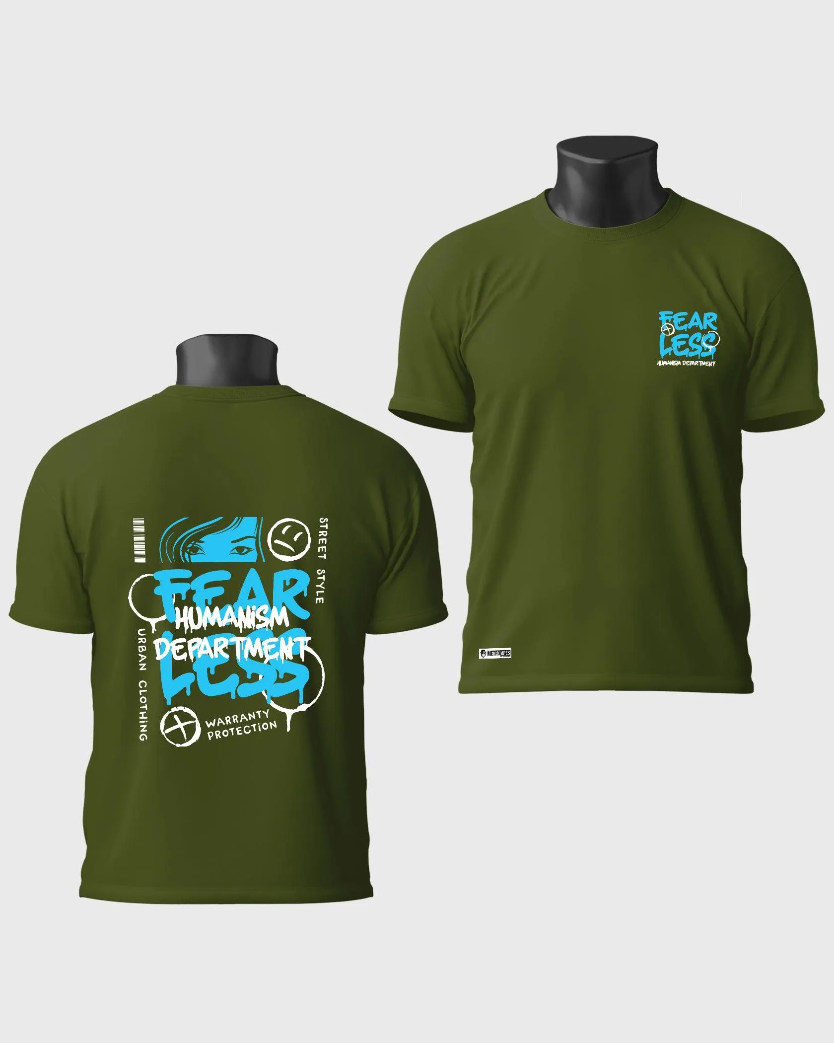 Mens Regular Tshirt Funky Funky Fearless