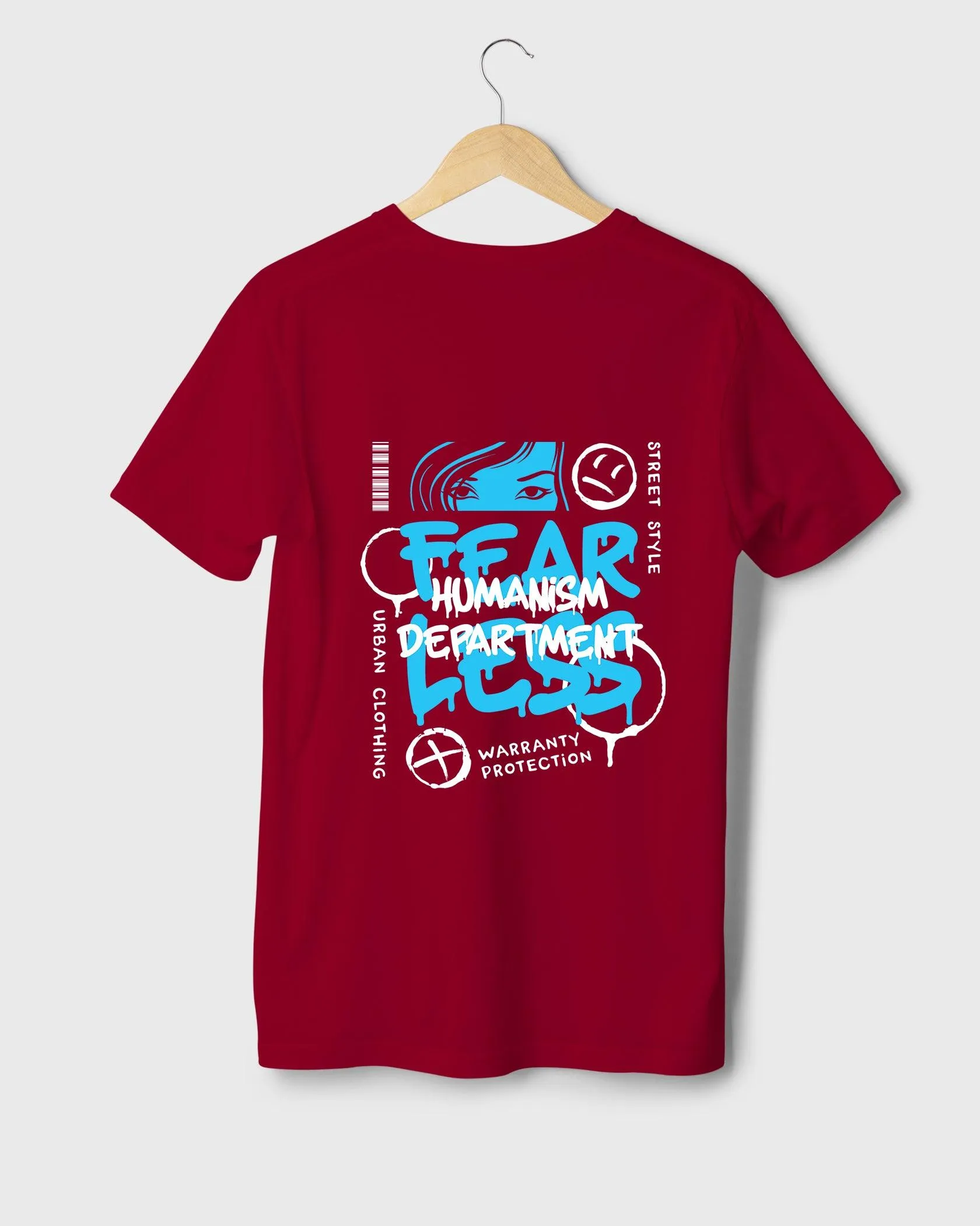 Mens Regular Tshirt Funky Funky Fearless