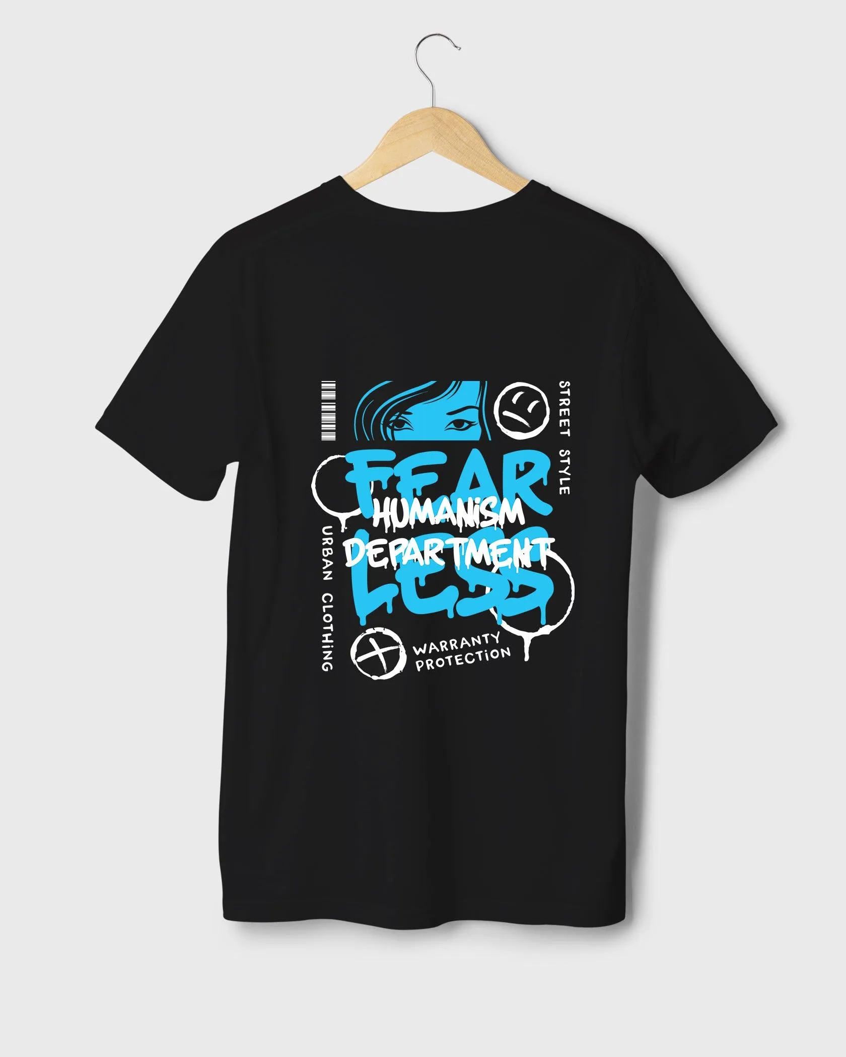 Mens Regular Tshirt Funky Funky Fearless