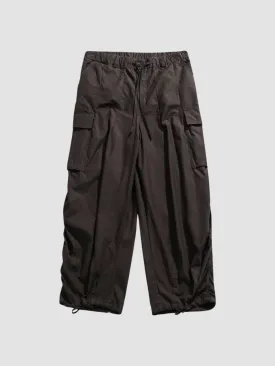 MV Retro Wide Leg Multi-Pocket Trousers