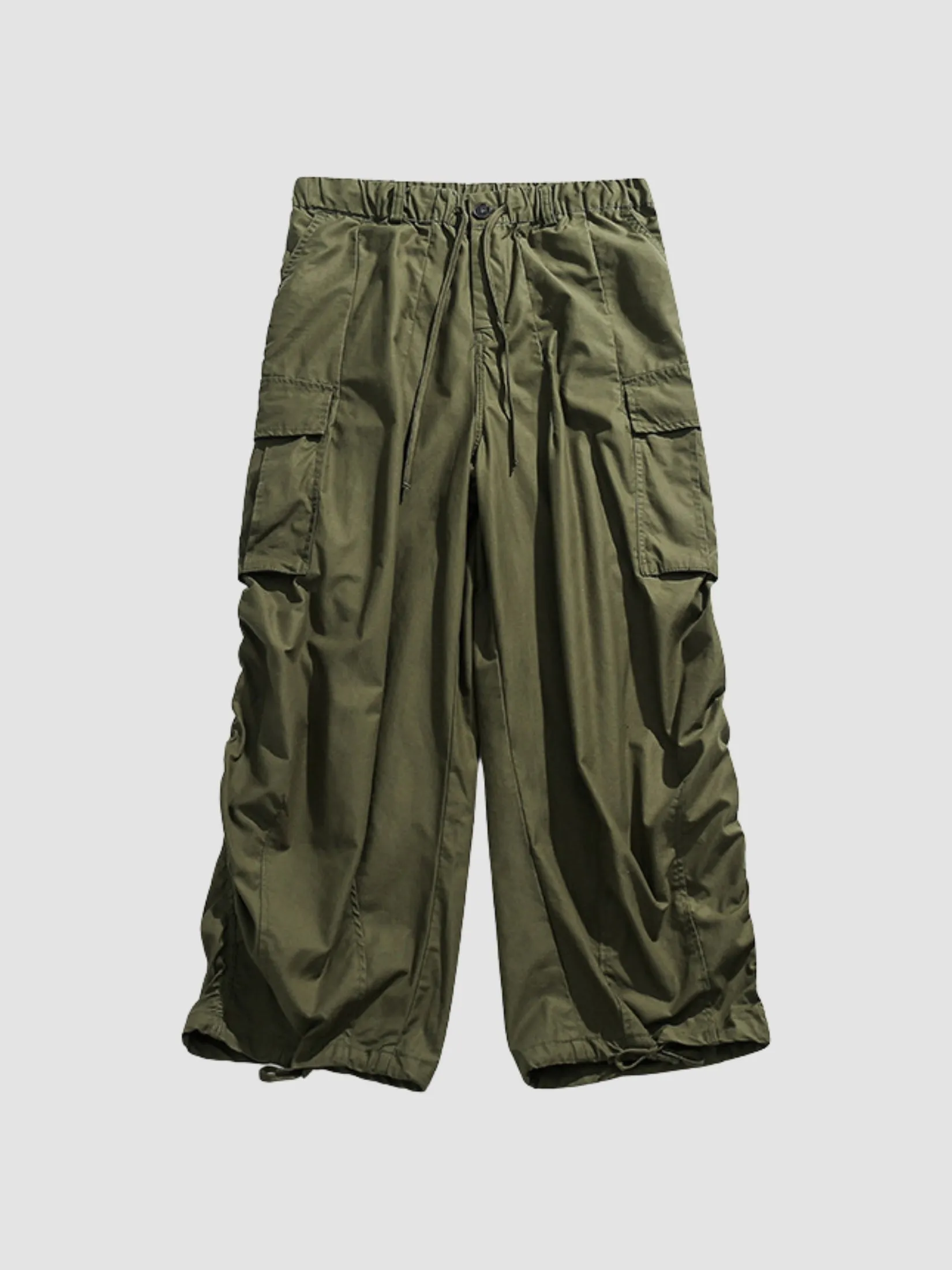 MV Retro Wide Leg Multi-Pocket Trousers