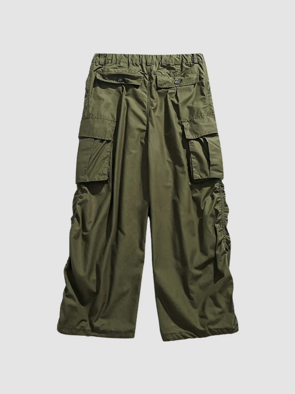 MV Retro Wide Leg Multi-Pocket Trousers