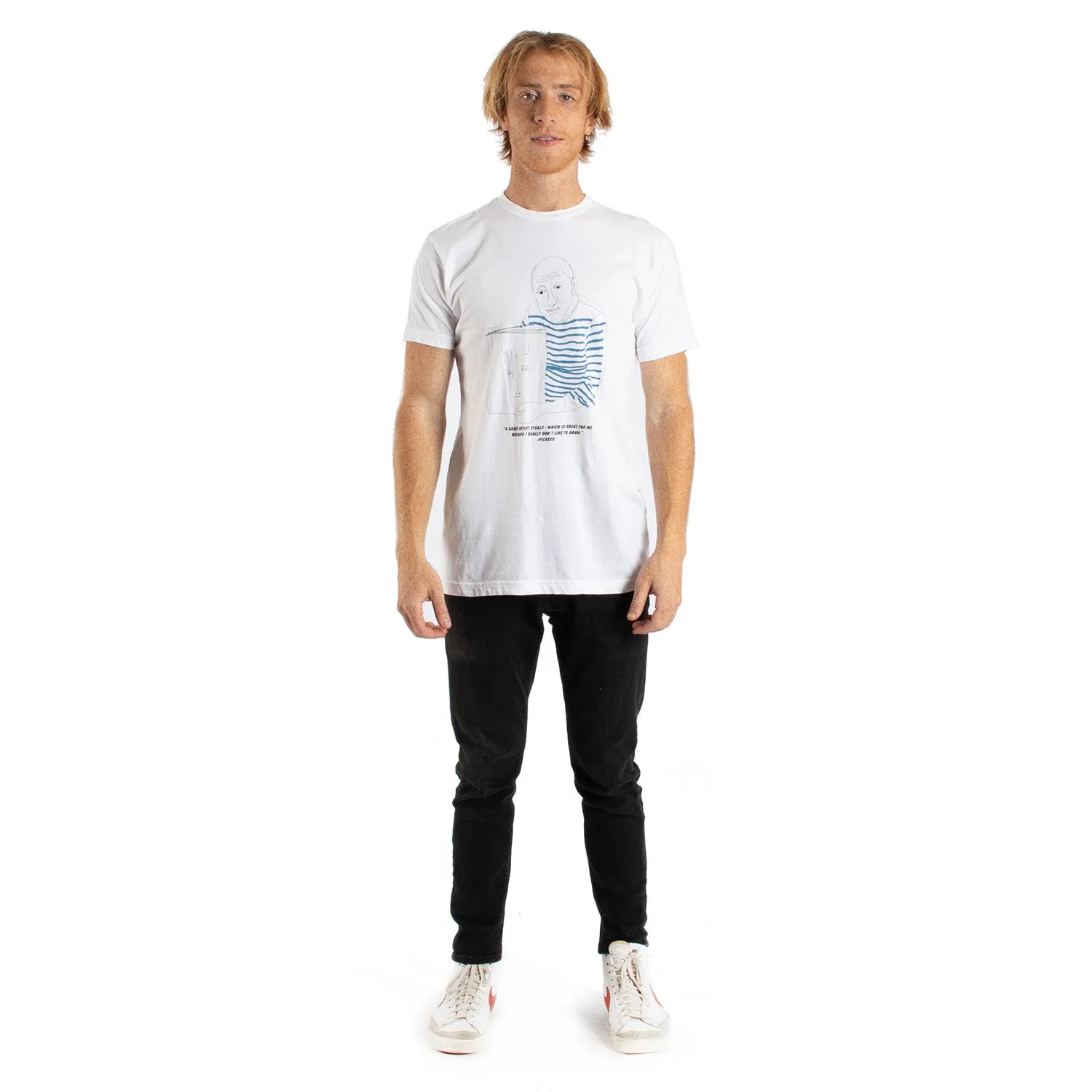 Picasso Sketchy Sketch graphic tee by Altru Apparel