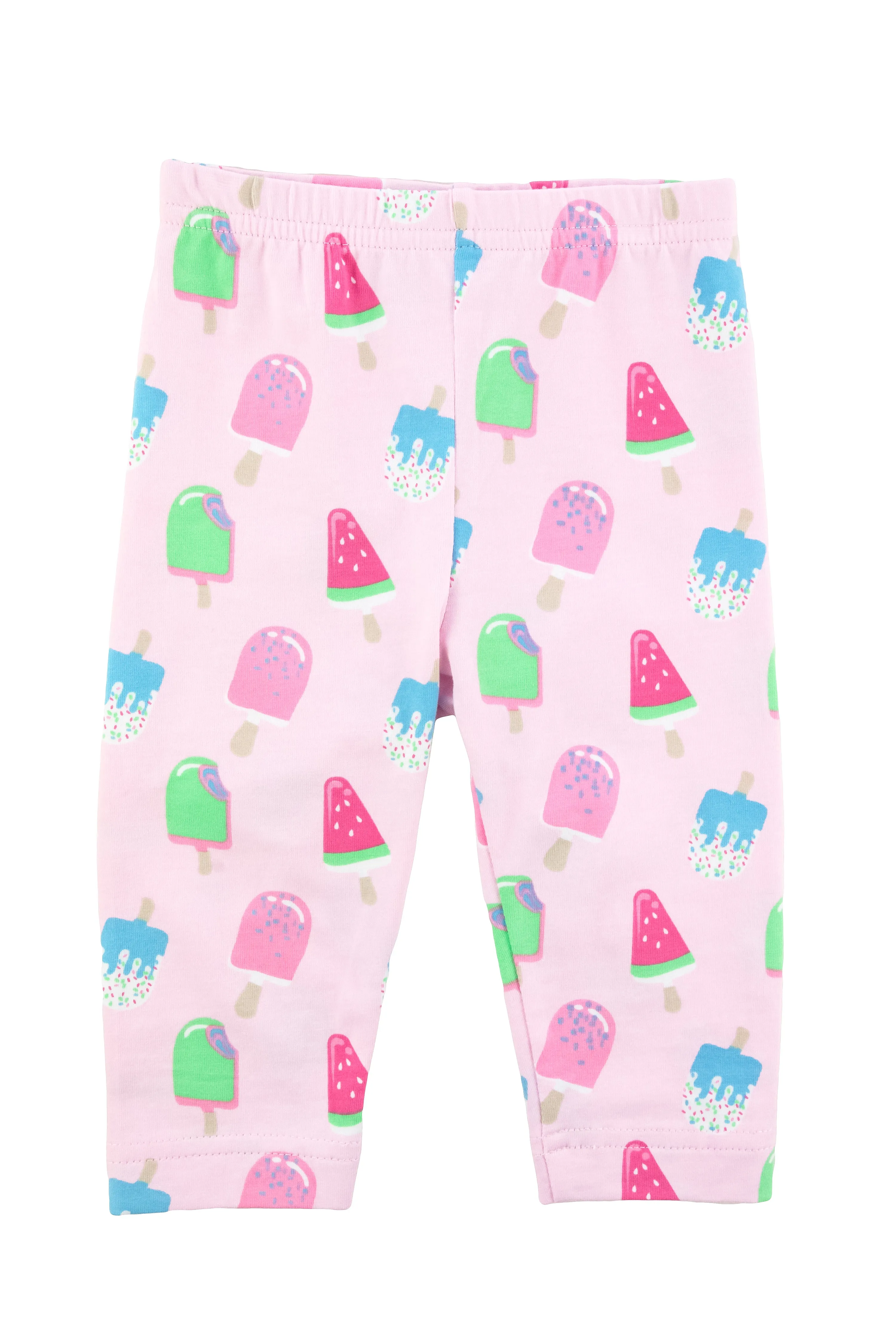 Popsicle Print Knit Capri Legging