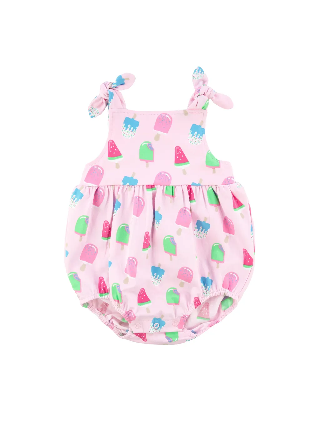 Popsicle Print Knit Romper