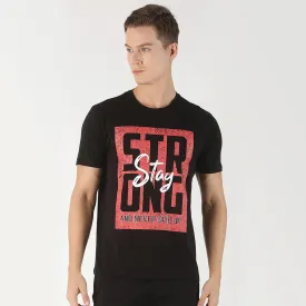 Printed T-shirt - Black