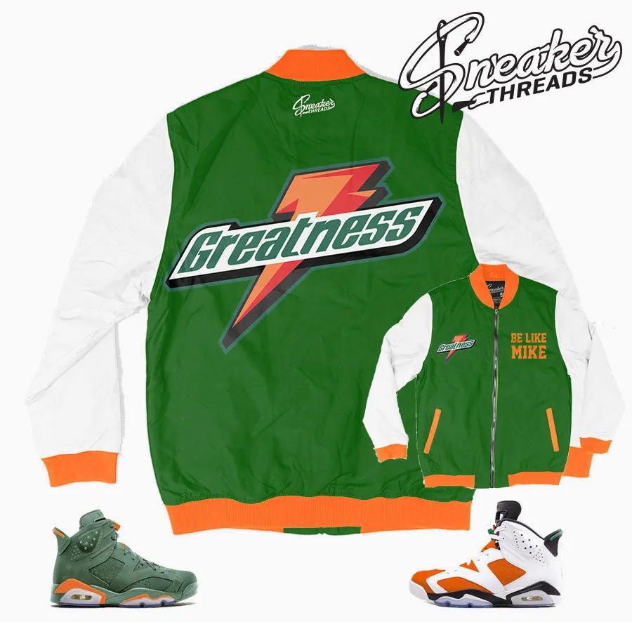 Retro 6 Like Mike Greatness Bomber