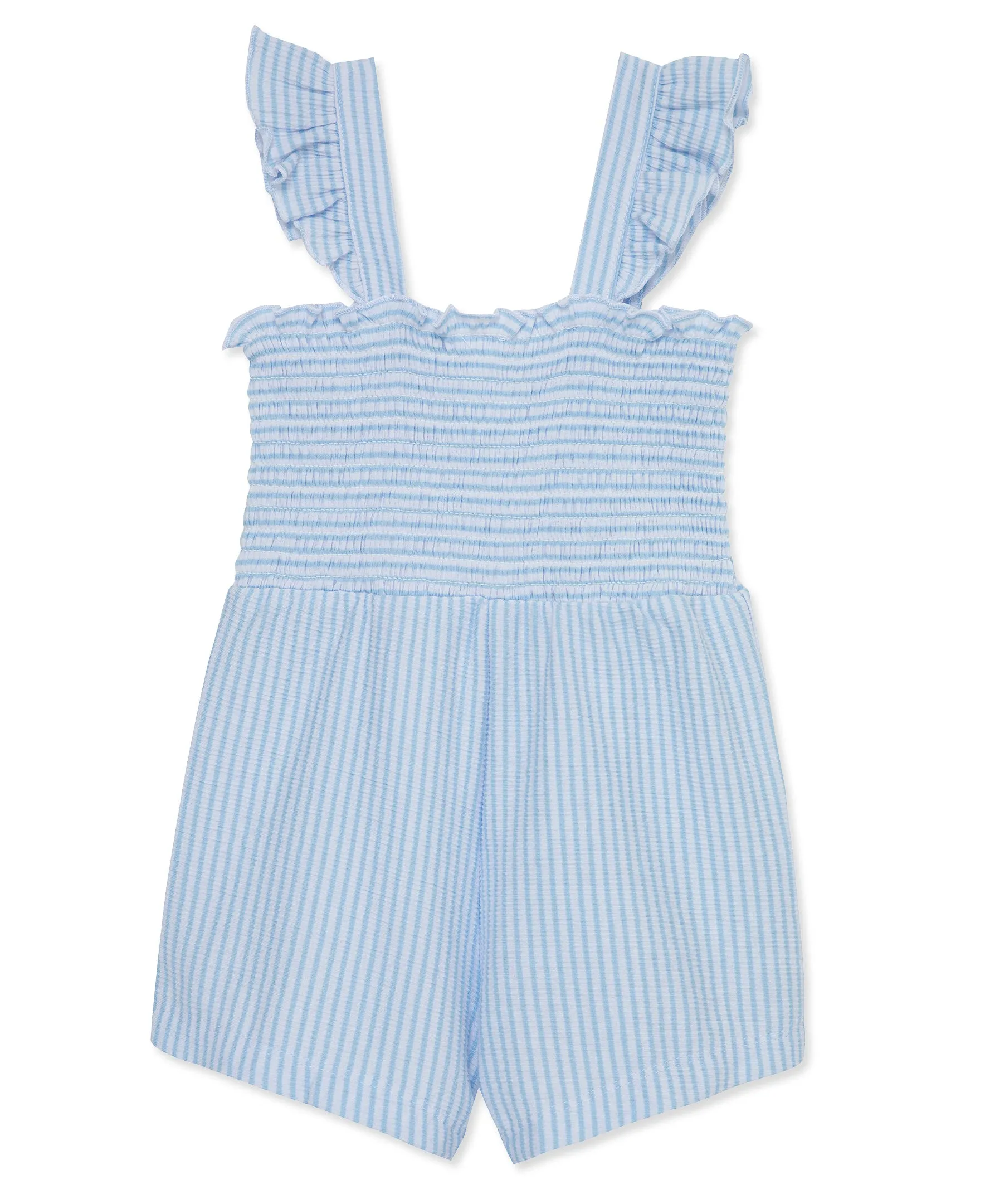 Seersucker Jersey Knit Romper (12M-24M)