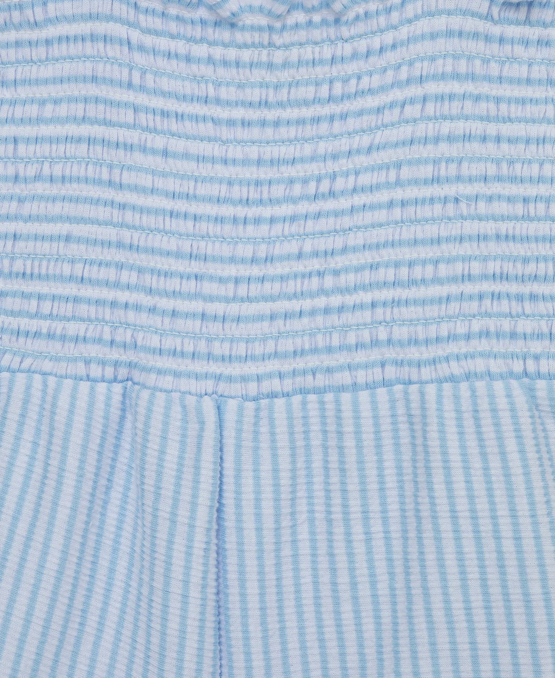 Seersucker Jersey Knit Romper (12M-24M)