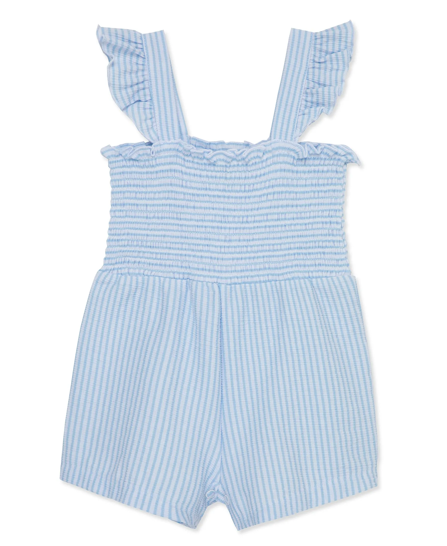 Seersucker Jersey Knit Romper (12M-24M)