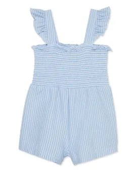 Seersucker Jersey Knit Romper (12M-24M)