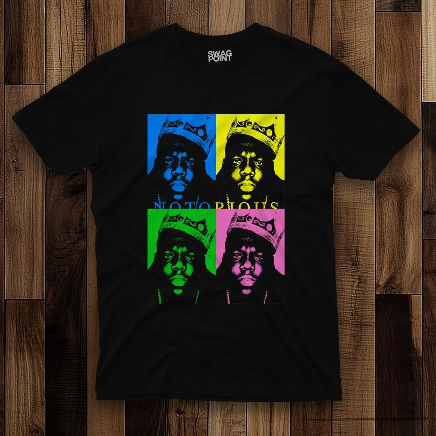 Swag Point Mens Graphic T Shirts  100% Cotton Short Sleeve Urban Trendy Fashion Casual Tops Streetwear Hip Hop Tee