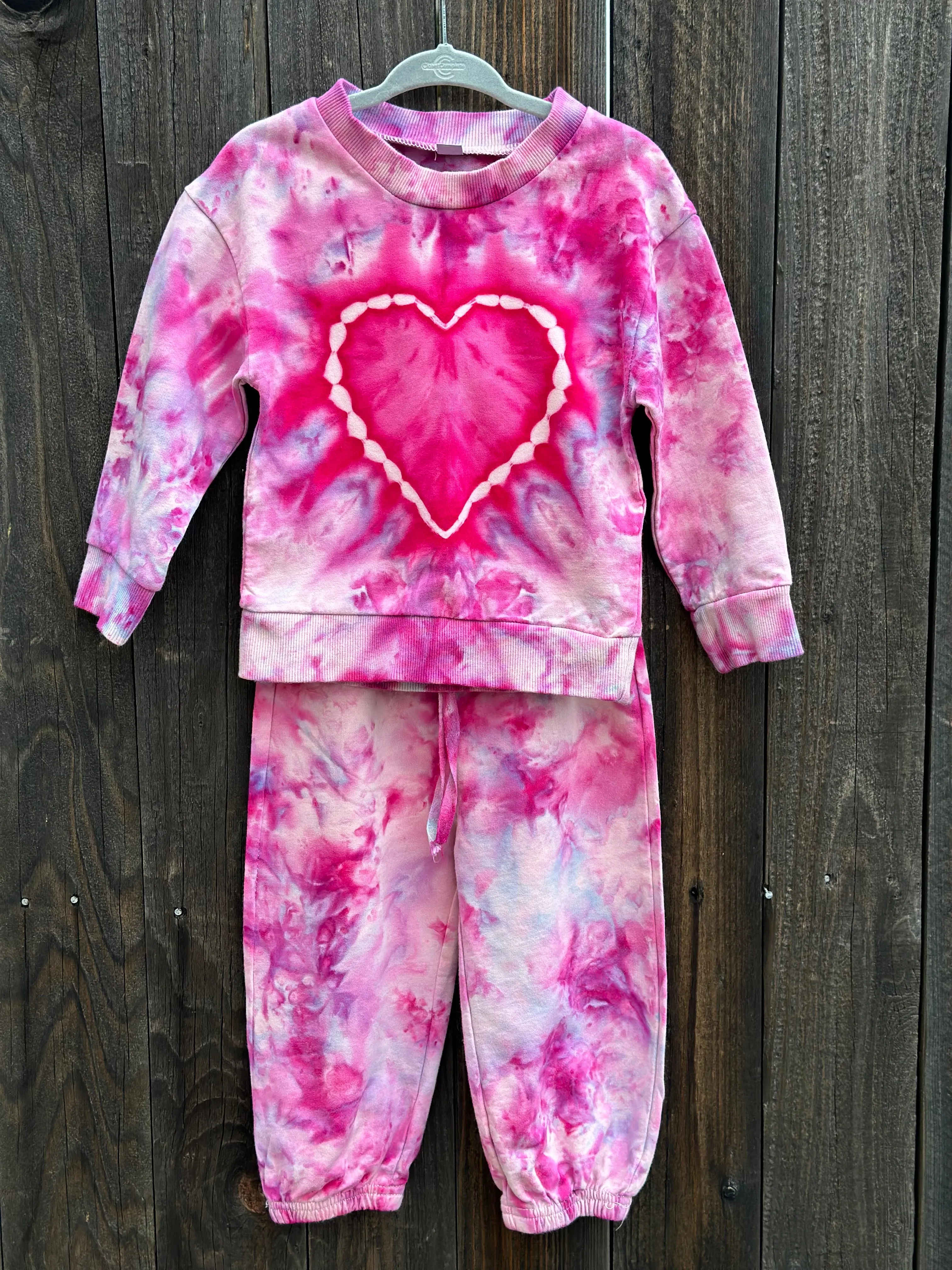 Toddler 2T/3T Heart Sweatsuit