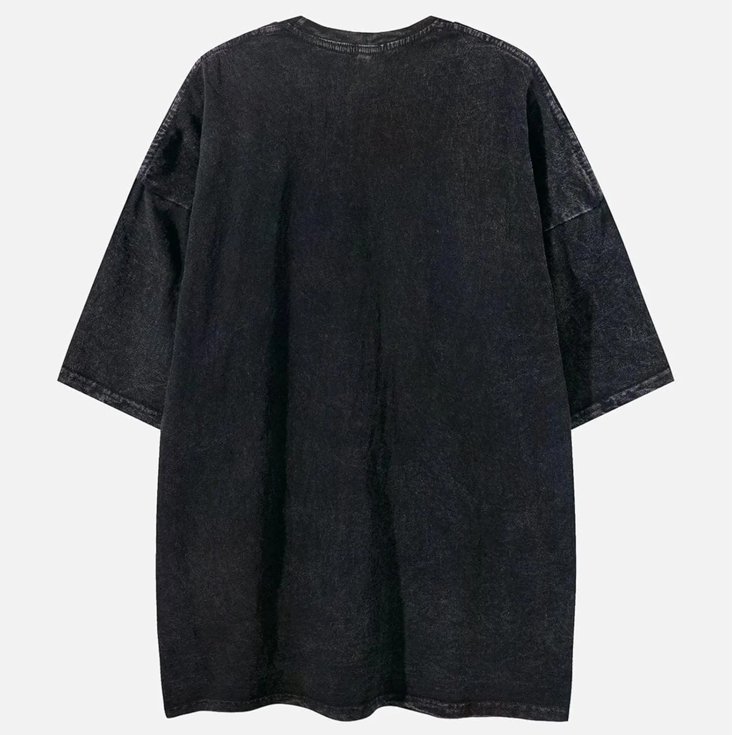 Vamtac Mens Oversized Washed Dog Graphic Tees Casual Summer Tops Streetwear Aesthetic T-Shirt Unisex