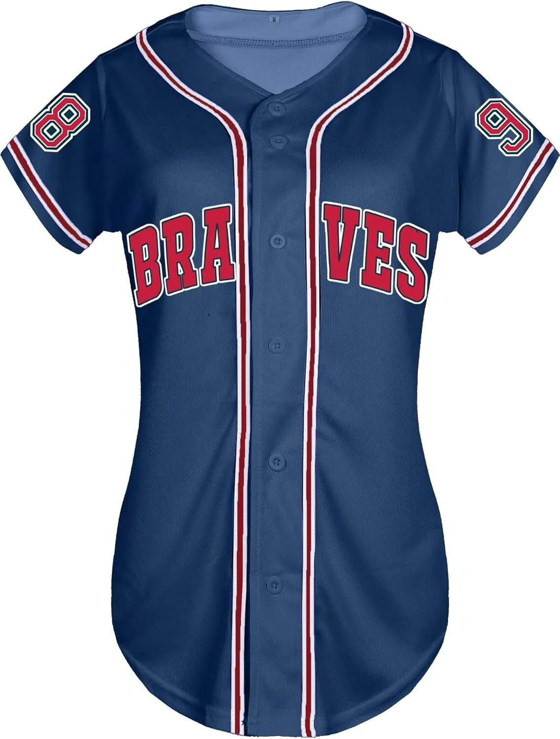Women 98 Baseball Jersey Country Music Graphic Shirt Vintage Button Down Tshirt Fan Tops