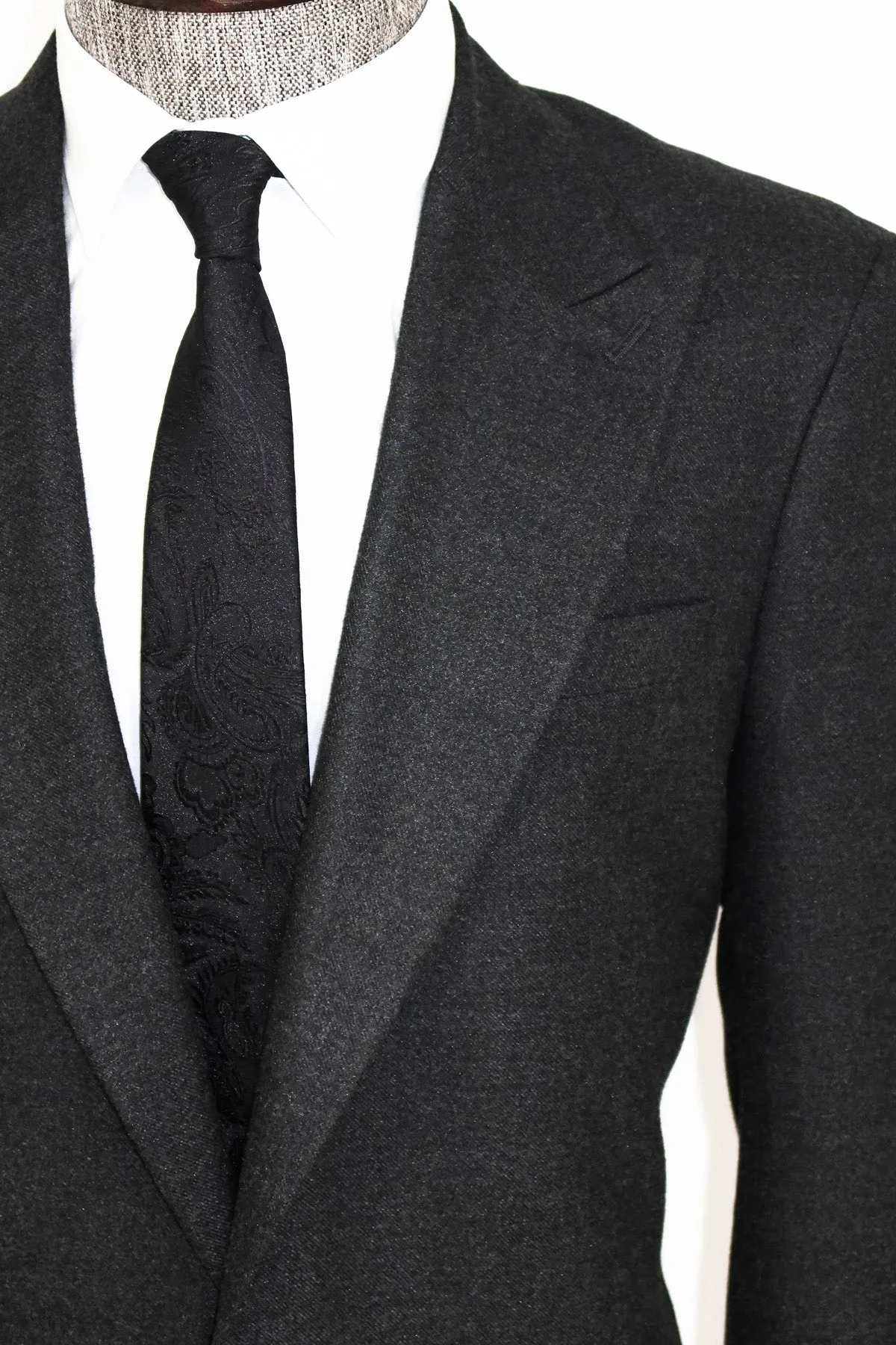 WSS Plain Slim Fit Sport Anthracite Men Blazer  - Singen