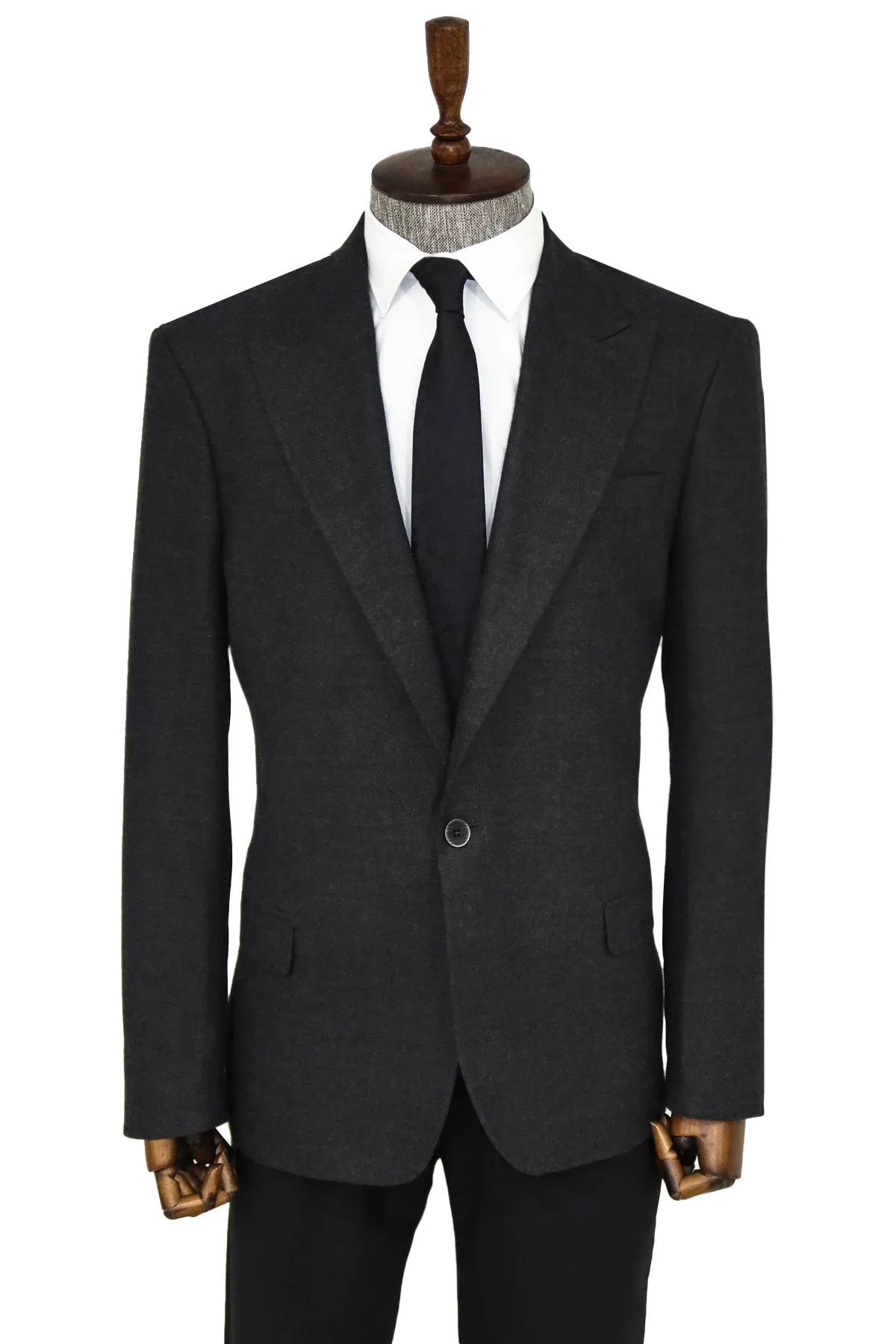 WSS Plain Slim Fit Sport Anthracite Men Blazer  - Singen