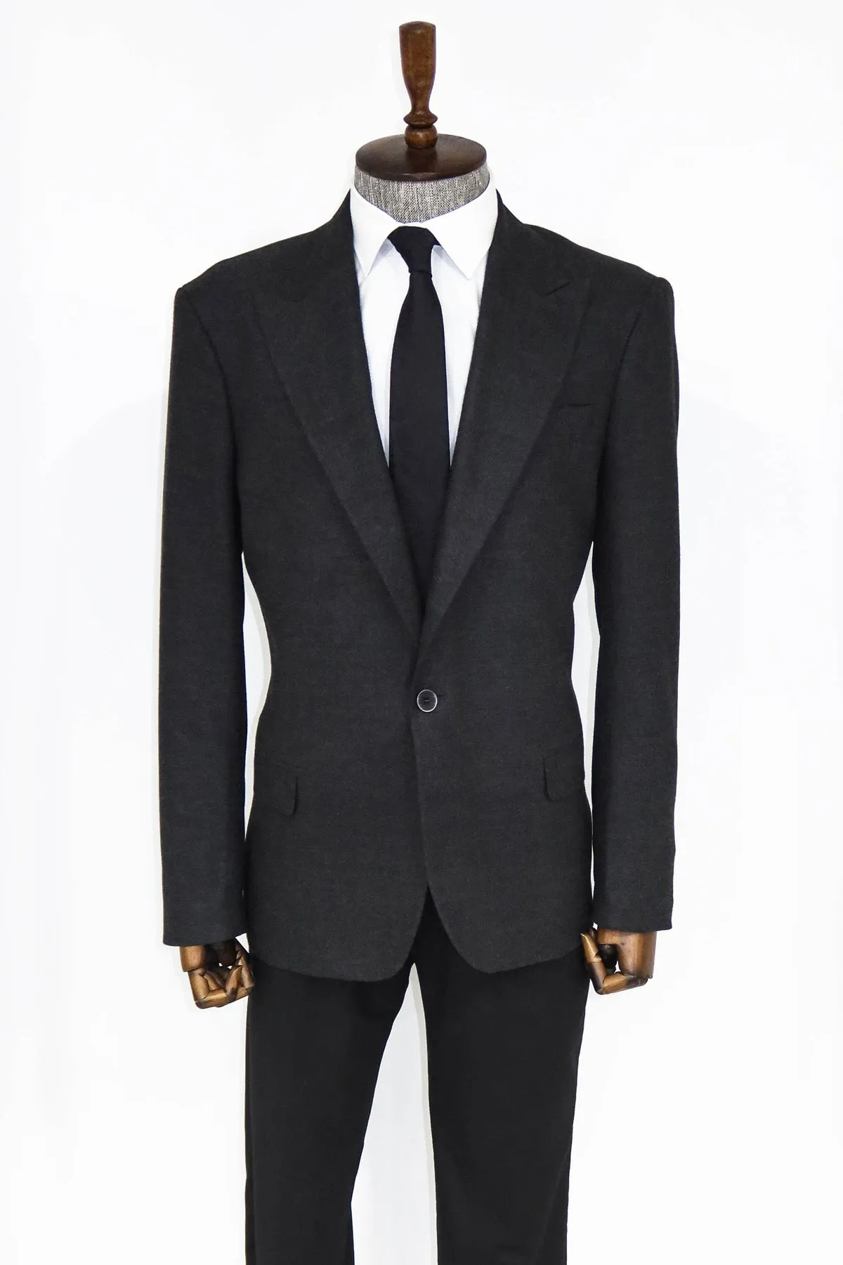 WSS Plain Slim Fit Sport Anthracite Men Blazer  - Singen