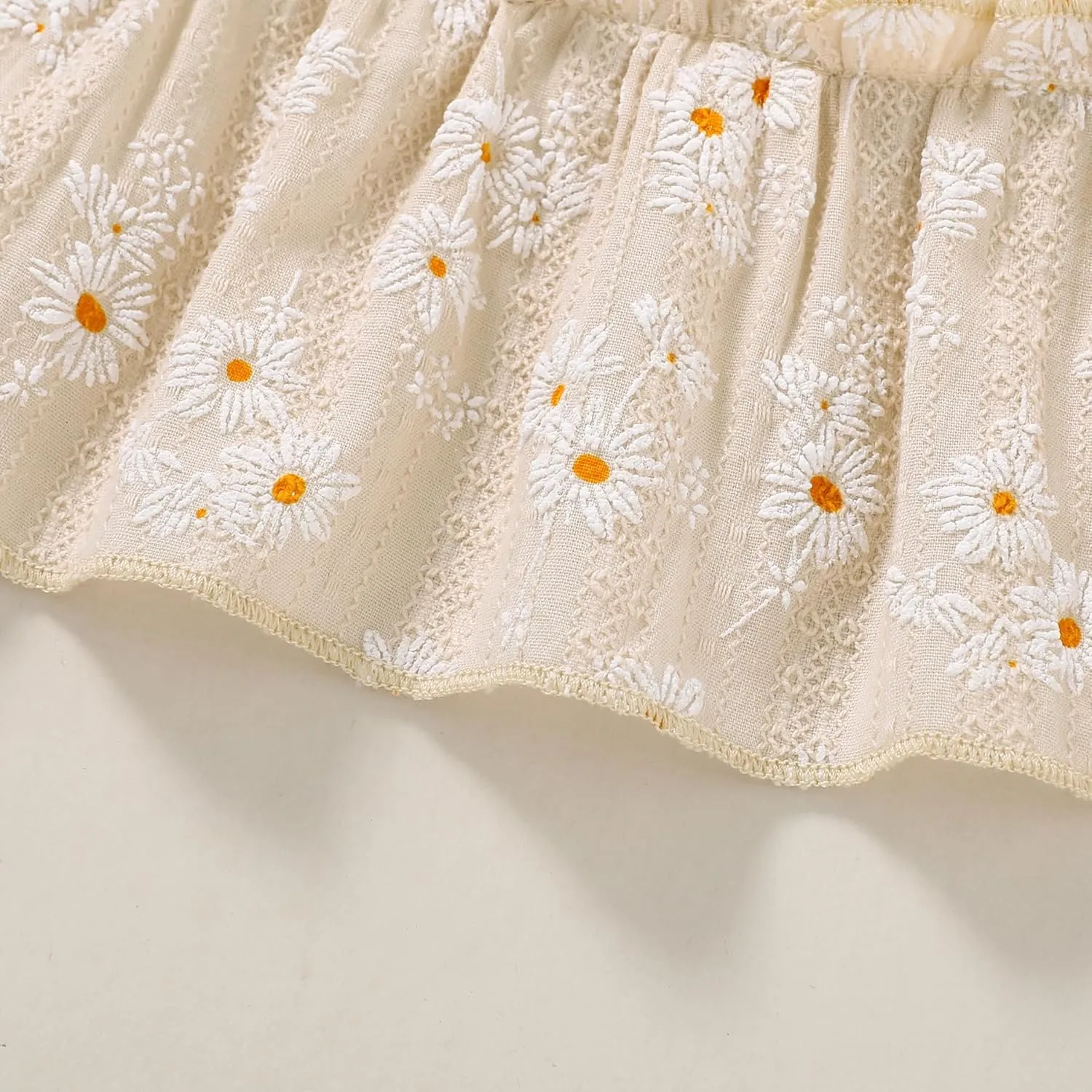 YOUNGER TREE Toddler Girl Dress Baby Girls Summer Clothes Ruffle Sleeve Floral Smock Beach Boho Dresses Sundress